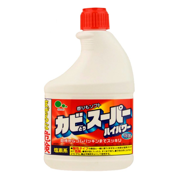 "Mitsuei" Мощное чистящее средство для ванной комнаты и туалета, 400 мл (запасная бутылка)