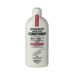 222 Kaminomoto кондиционер лечебный для укрепления волос и ухода за кожей головы 300 мл 