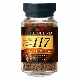 Кофе растворимый UCC THE BLEND 117", 90 г