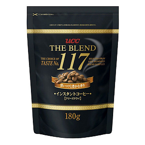 Кофе растворимый UCC THE BLEND 117", 180 г