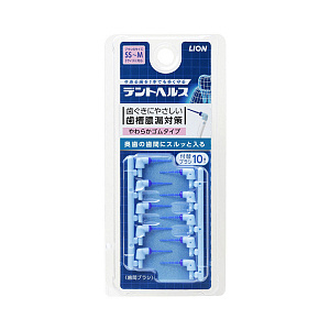 Lion Dent Health Interdental Brush Сменные головки для зубной щетки для межзубного пространства SS-M