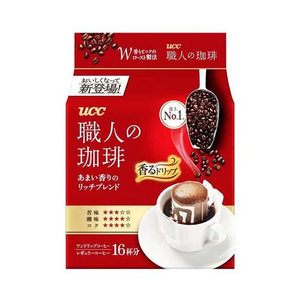 Ajinomoto UCC Drip Coffee Rich Blend Кофе натуральный молотый 16 дрип-пакетов х 7 гр