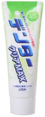 картинка Зубная паста для защиты от кариеса натуральная мята "Dentor Clear MAX", 140 гр от интернет магазина