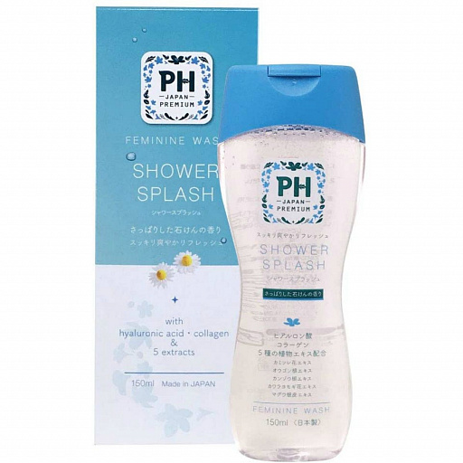 картинка JRS PH Care Гель для интимной гигиены с пантенолом и растительными экстрактами Shower Splash 4 мл от интернет магазина