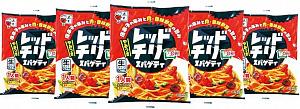 Itsuki Red Chili Spaghettii Тонкая пшеничная лапша по-деревенски острая 159 гр