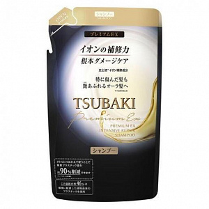 TSUBAKI Premium EX Шампунь для волос интенсивно восстанавливающий  СУ 330ml
