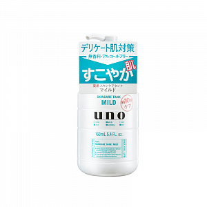 Мужской лосьон для склонной к жирности кожи лица Shiseido Uno 160 мл