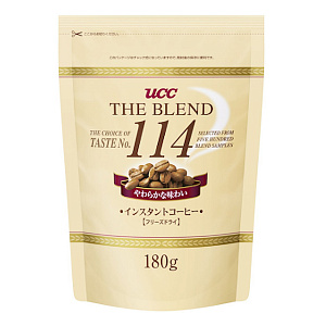 Кофе растворимый UCC THE BLEND 114", 180 г